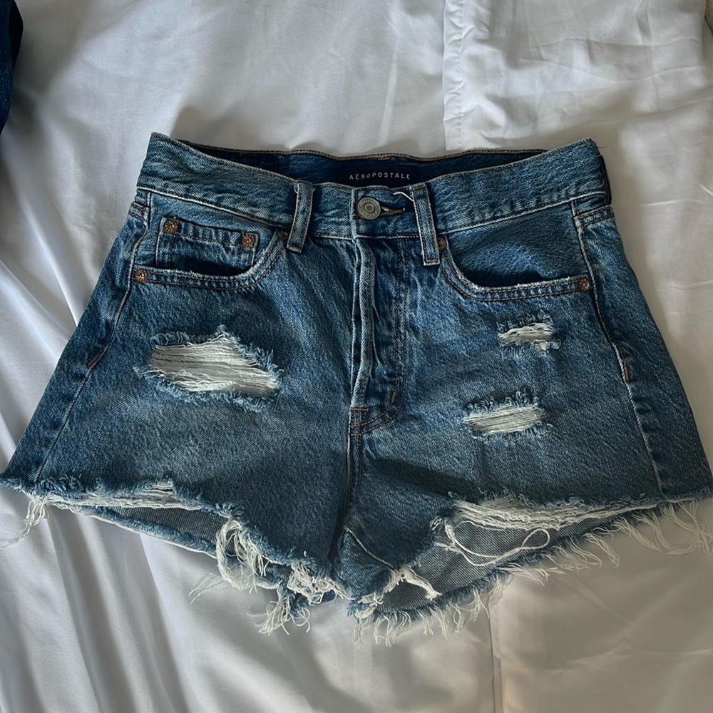 Aeropostale Boyfriend Jean shorts